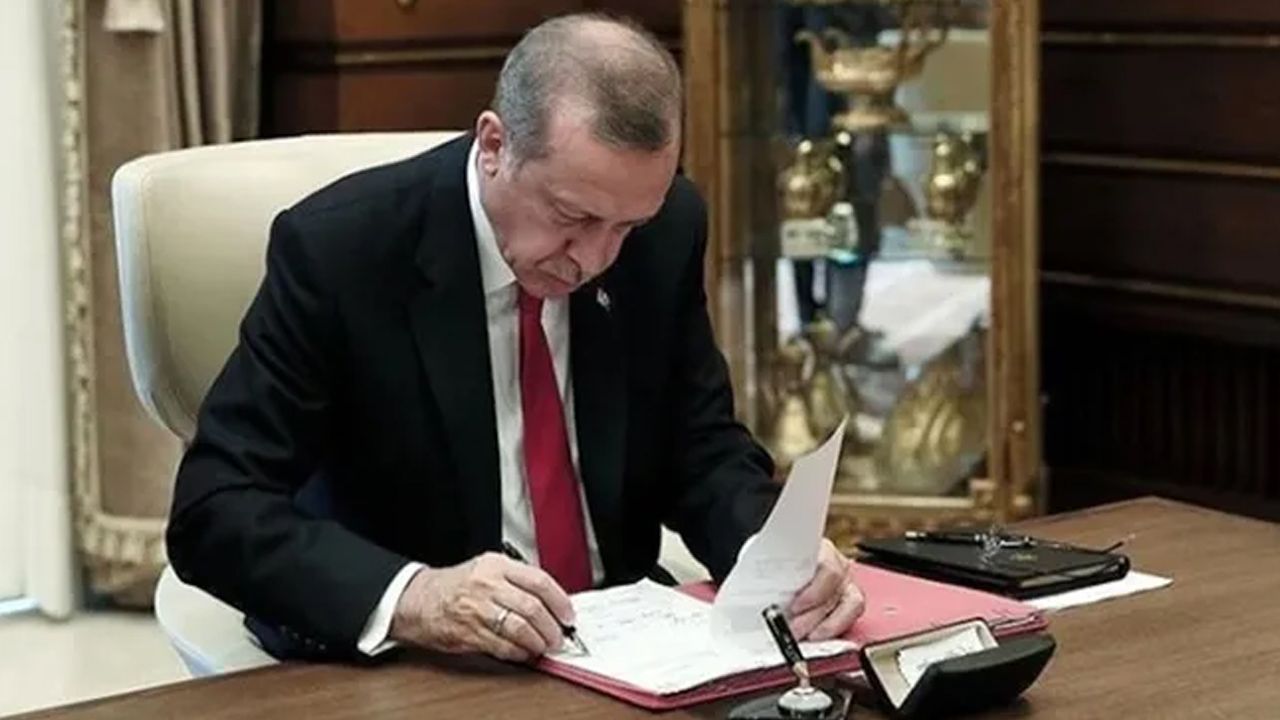 Erdoğan'ın atama kararları Resmî Gazete'de