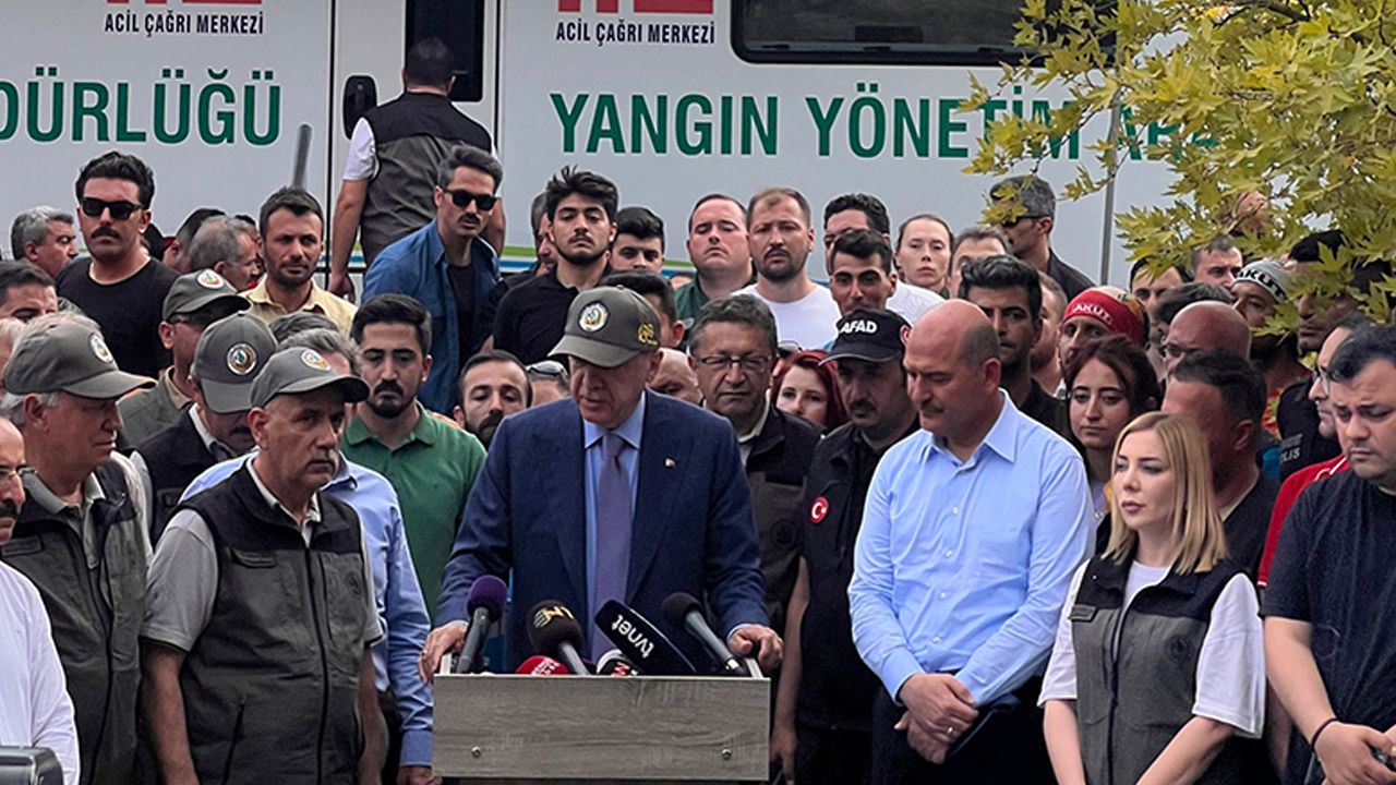 Erdoğan: Orman yangınları konusunda idam cezası tartışılmalı