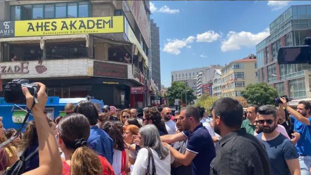 Ankara’da İstanbul Sözleşmesi protestosuna polis engeli