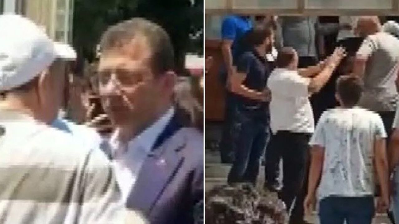İmamoğlu’na cami içinde protesto: 3 gözaltı