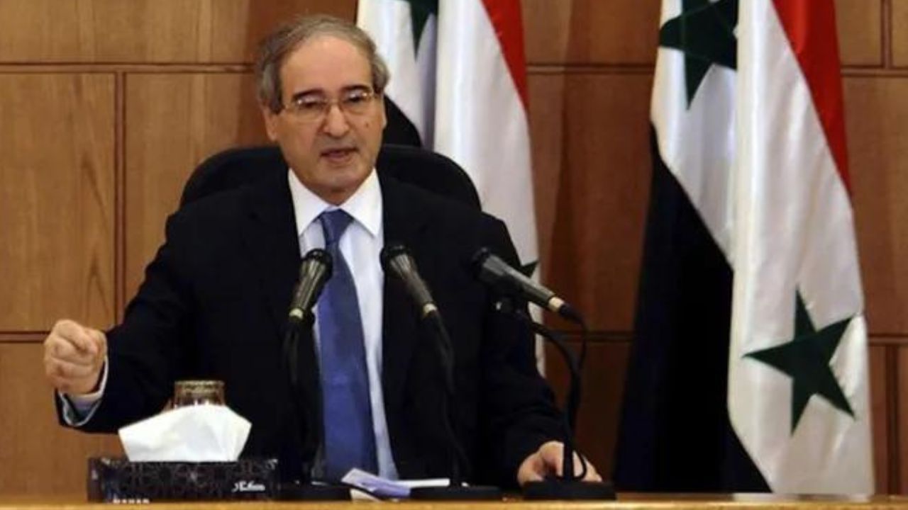 Suriye Dışişleri Bakanı Mikdad: İlişkilerin yeniden tesis edilmesi için Türkiye Suriye'den çekilmeli