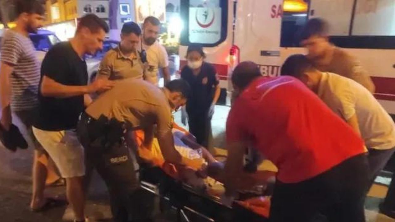 Polis, tartıştığı kişiyi bacağından vurdu