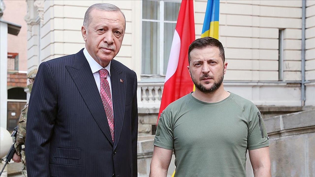 Erdoğan, Zelenski ile bir araya geldi