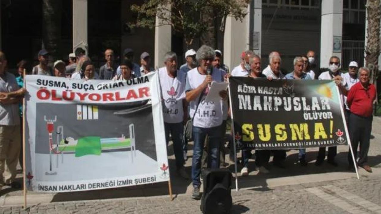 İHD İzmir: Kanser hastası Hüseyin Durmaz tahliye edilsin