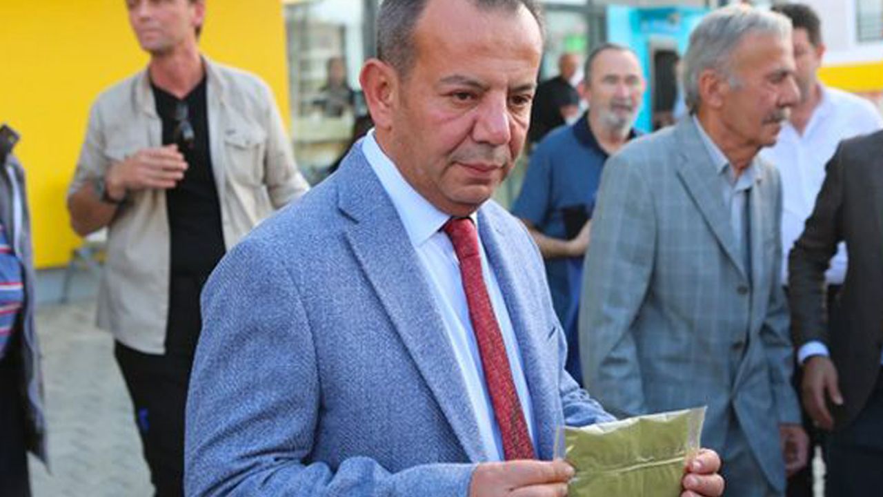Tanju Özcan, HDP'ye kına gönderdi