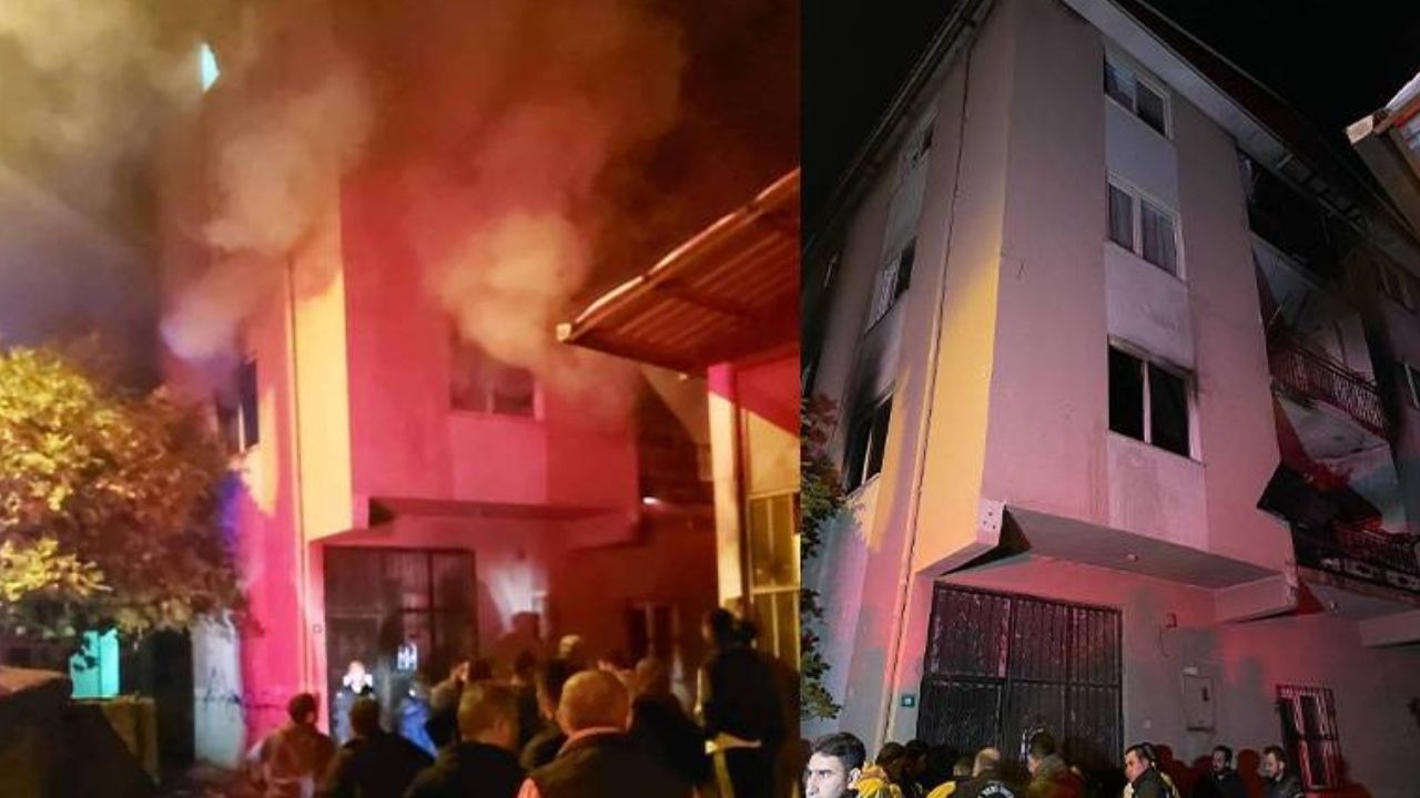 Bursa'da bir evde çıkan yangında 8'i çocuk 9 kişi hayatını kaybetti