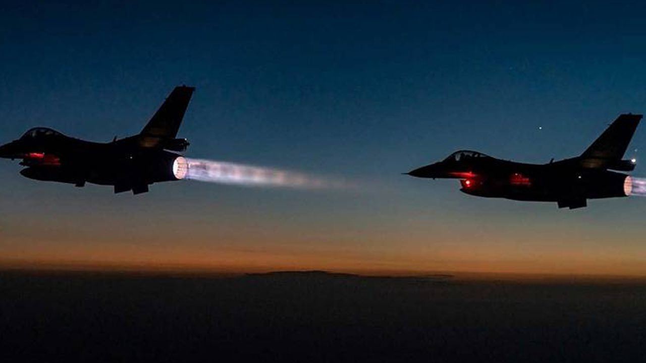 TSK Suriye ve Kuzey Irak'taki hedefleri havadan vurdu