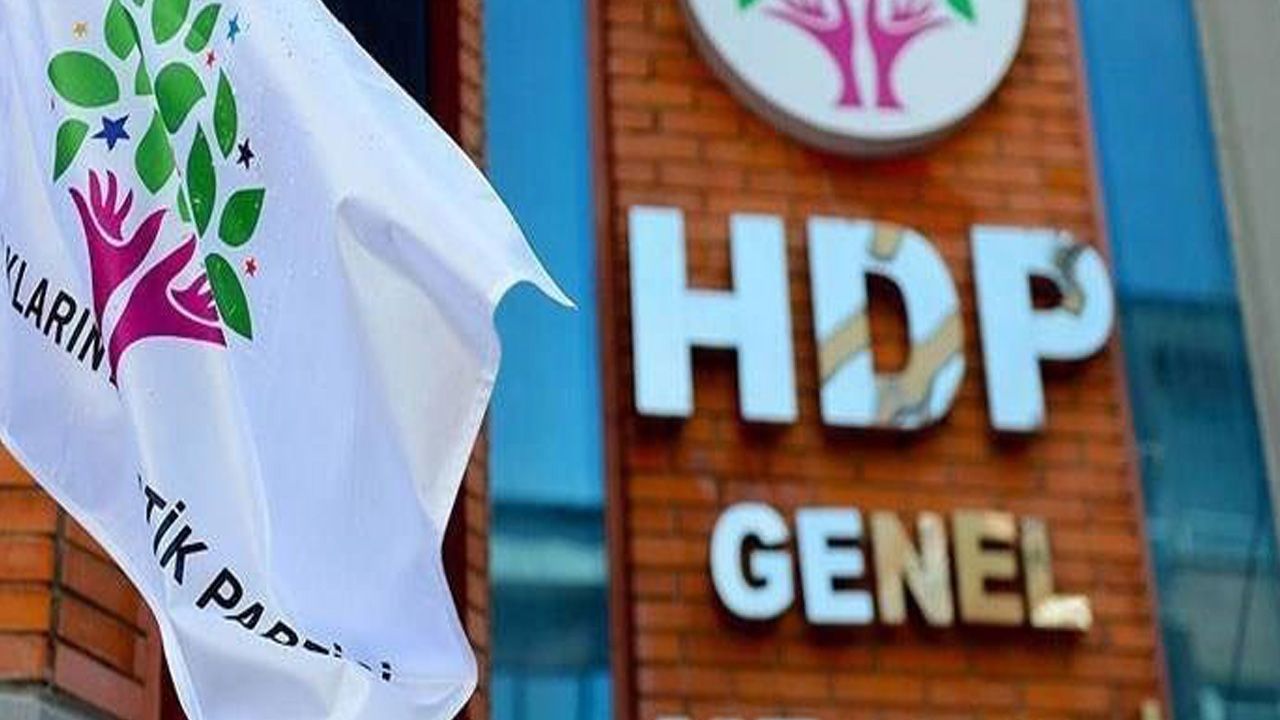 Yargıtay Başsavcısı'ndan, HDP'nin Hazine hesaplarına bloke talebi