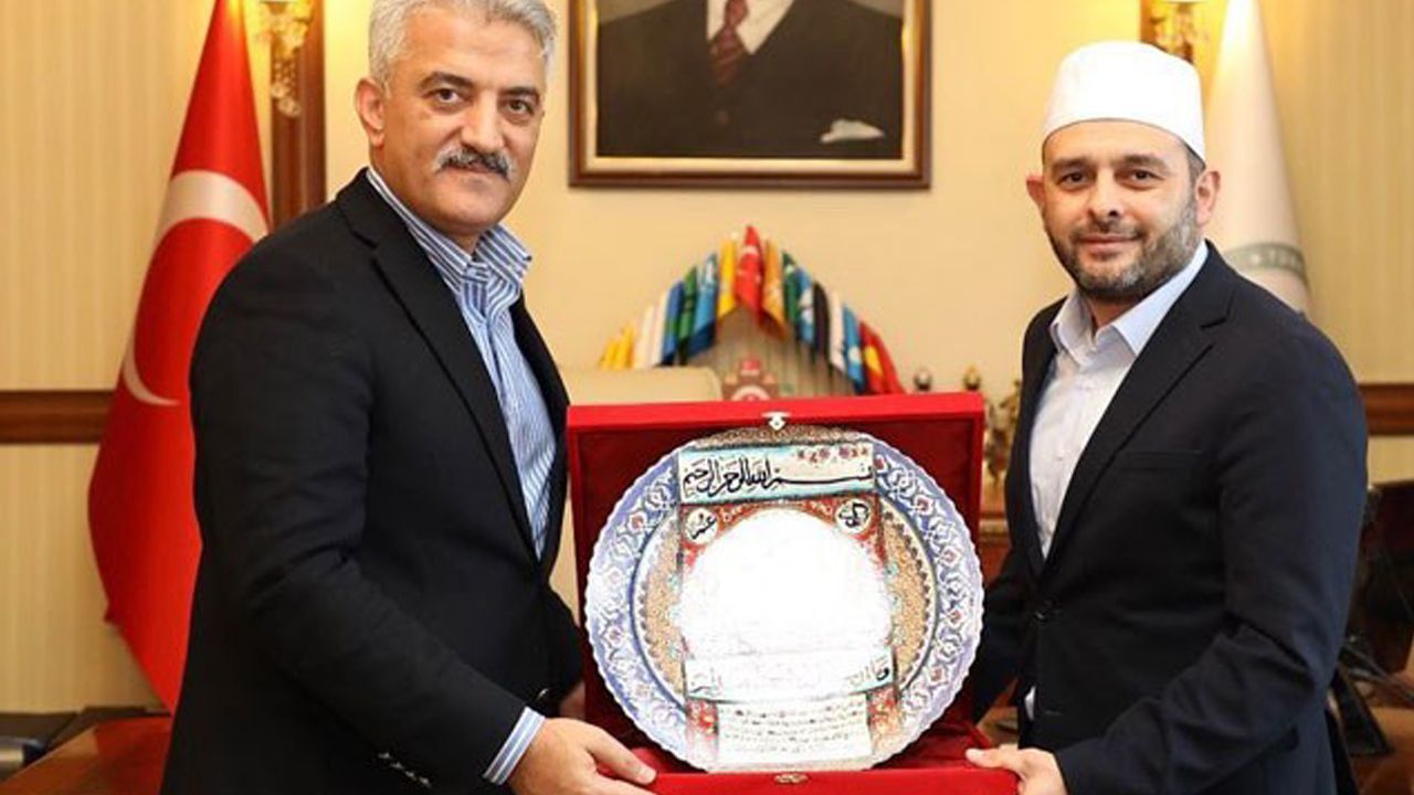 Kadınları hedef alan imam Halil Konakcı’yı Erzincan Valisi ağırladı