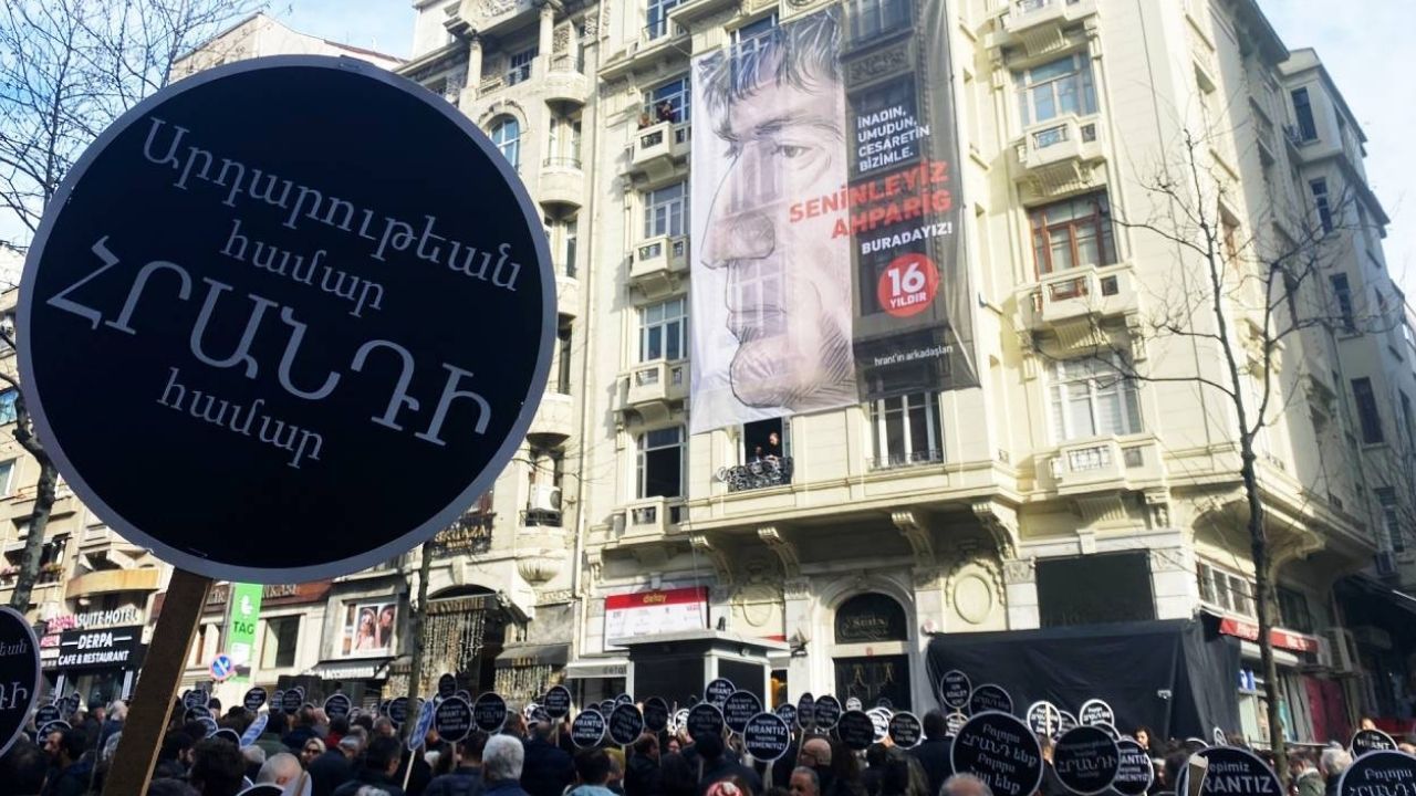 Hrant Dink, katledilişinin 16. yıl dönümünde anılıyor: Onların sayıları azdı ama kanları çok aktı