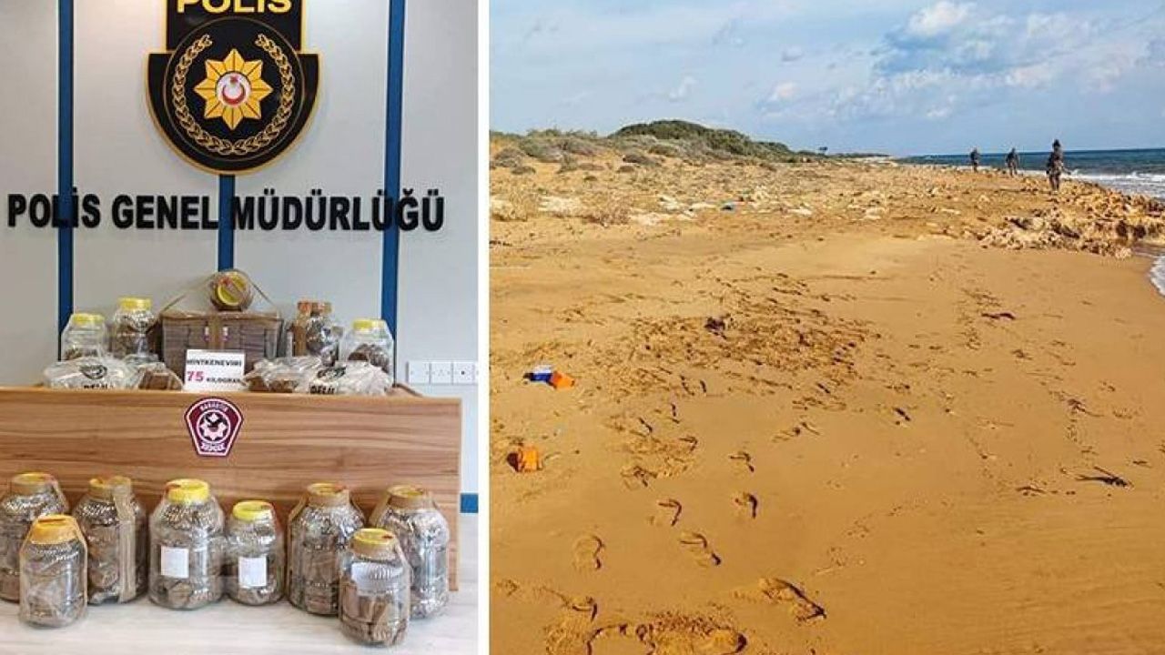 Kıbrıs kıyılarına uyuşturucu paketleri vurdu