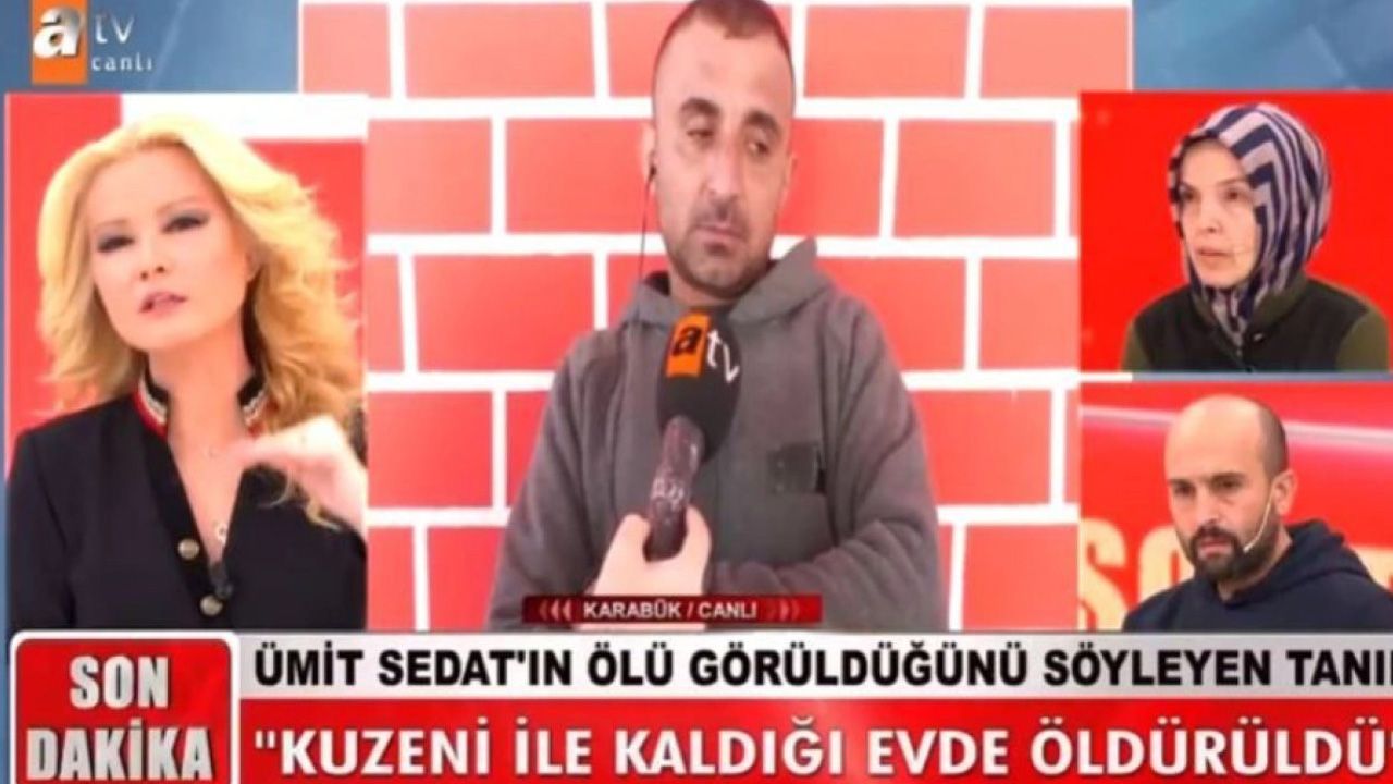 Müge Anlı'daki tanık: Ümit Sedat Özcan'ın cinsel organına kadar kestiler