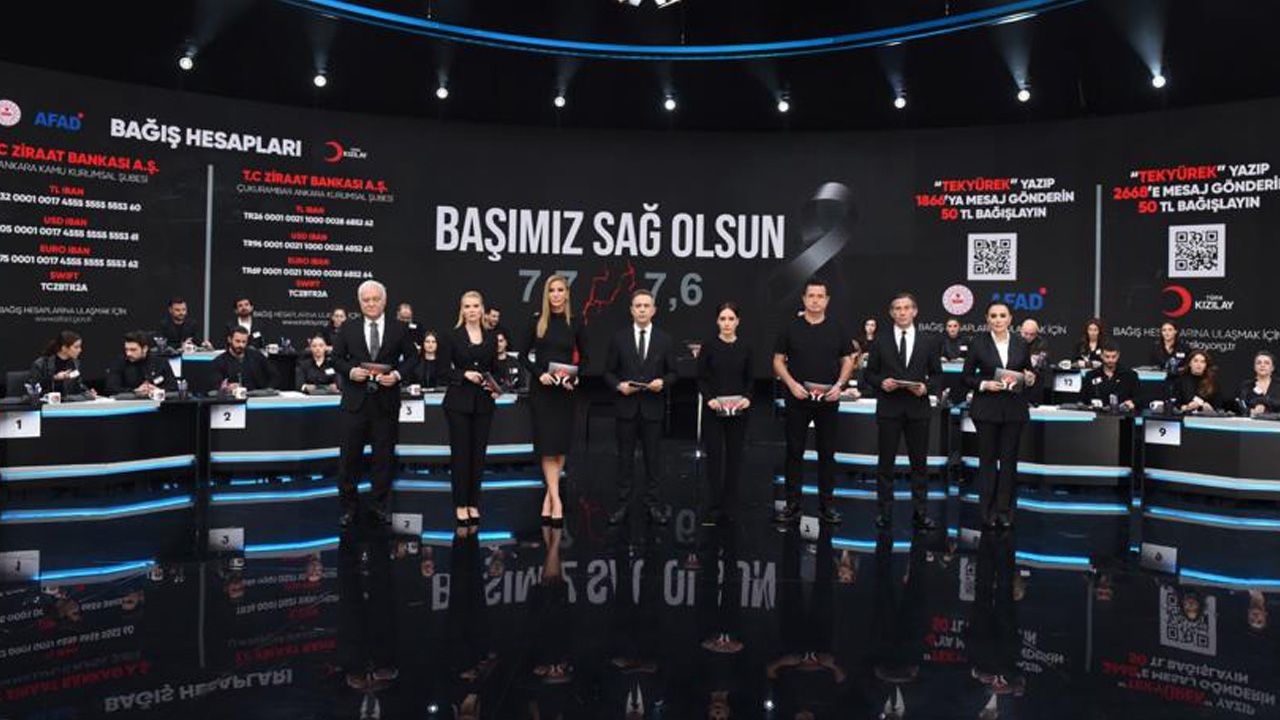 'Türkiye Tek Yürek' bağış yayınında şirket şov!