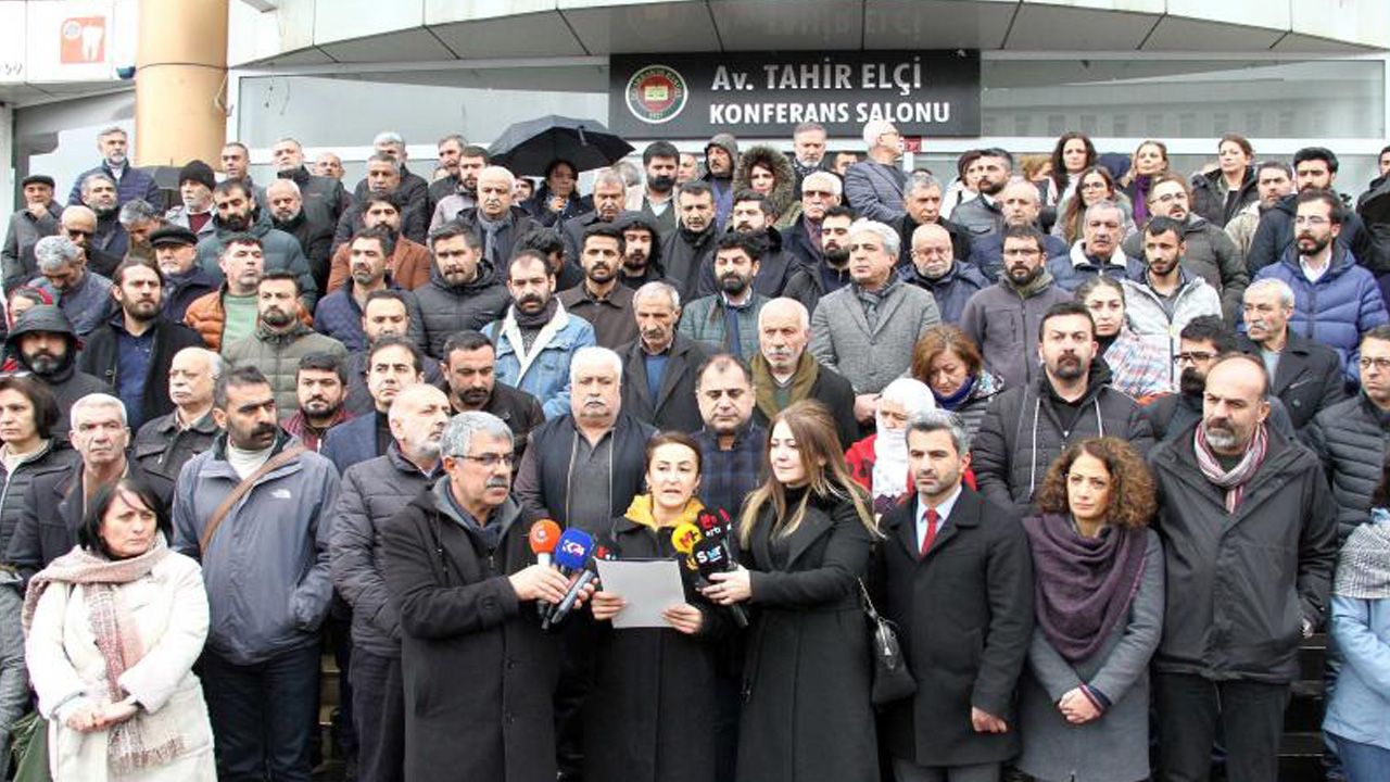 Tehdit edilen Diyarbakır Baro Başkanı Nahit Eren'e destek