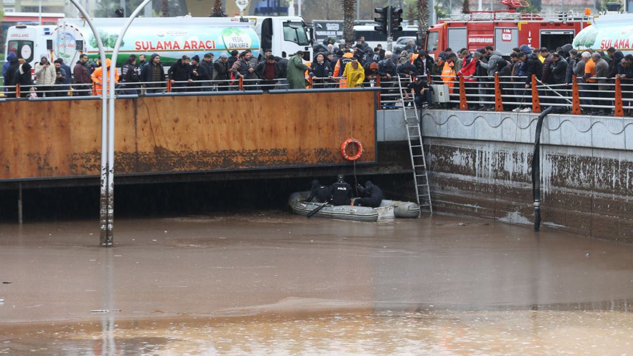 Selde su altında kalan kavşağı Erdoğan 3 ay önce açmıştı