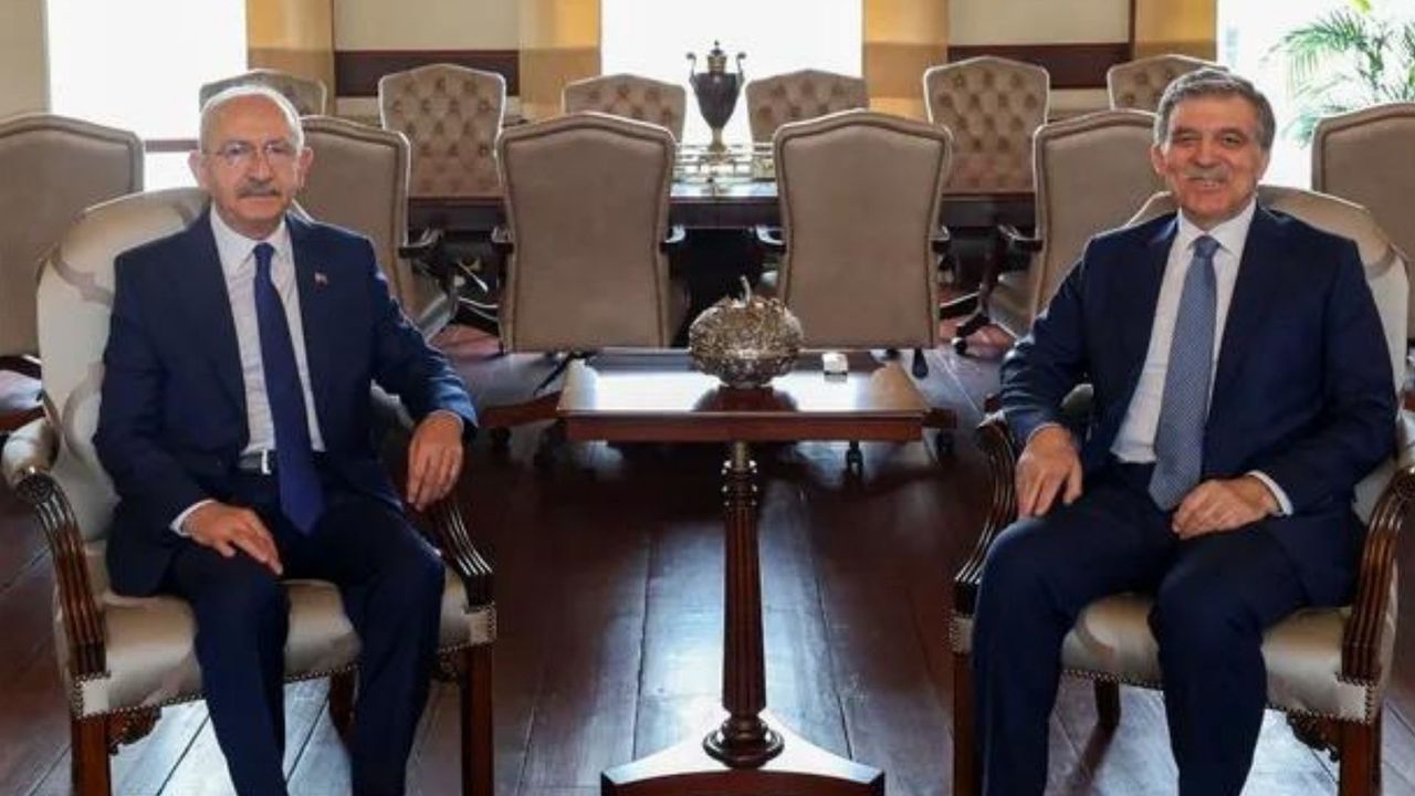 Kılıçdaroğlu, Abdullah Gül'le görüştü