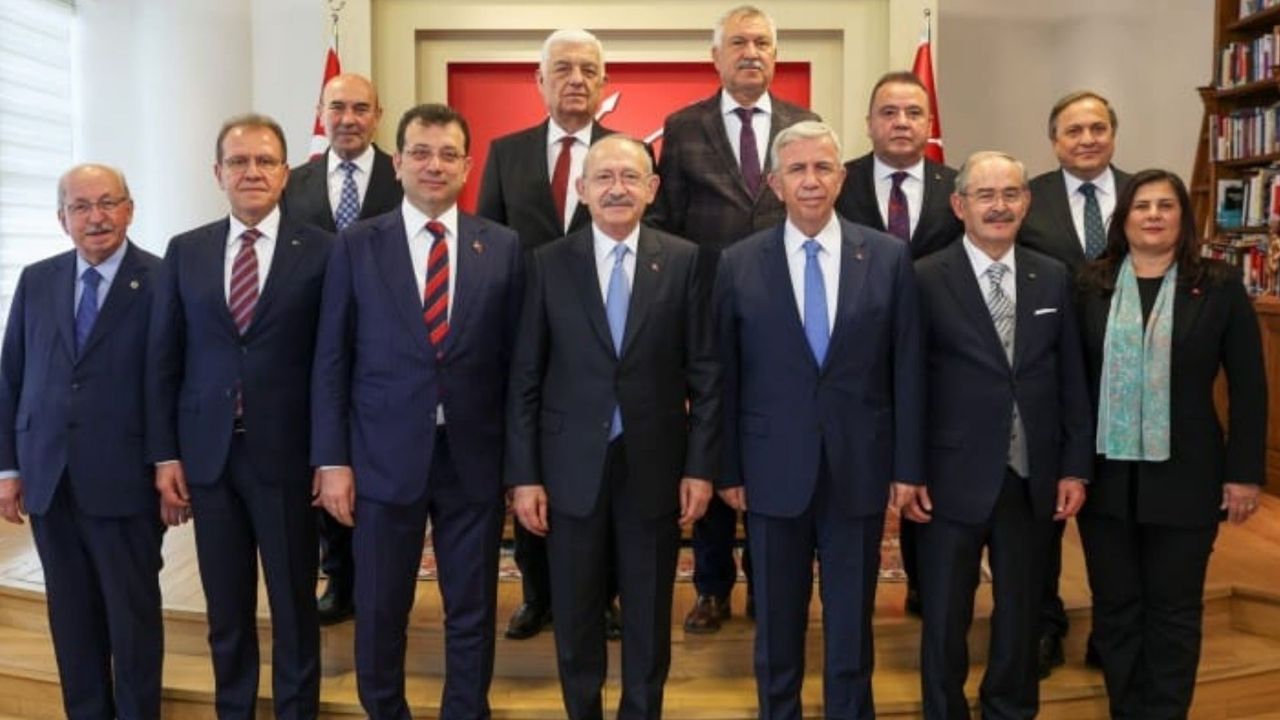 Kılıçdaroğlu’nun belediye başkanlarıyla görüşmesi sonrası ilk fotoğraf