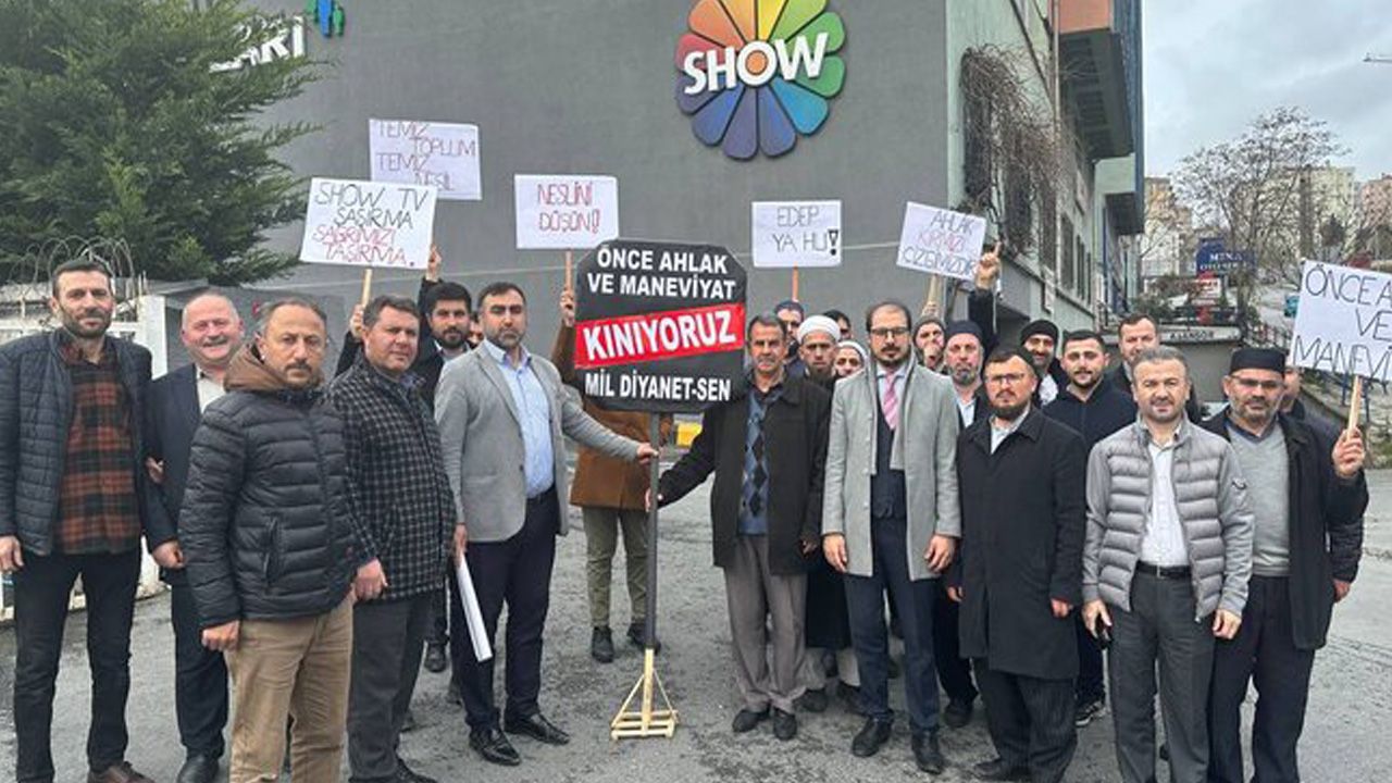 Mil Diyanet Sen’den 'Kızılcık Şerbeti' protestosu