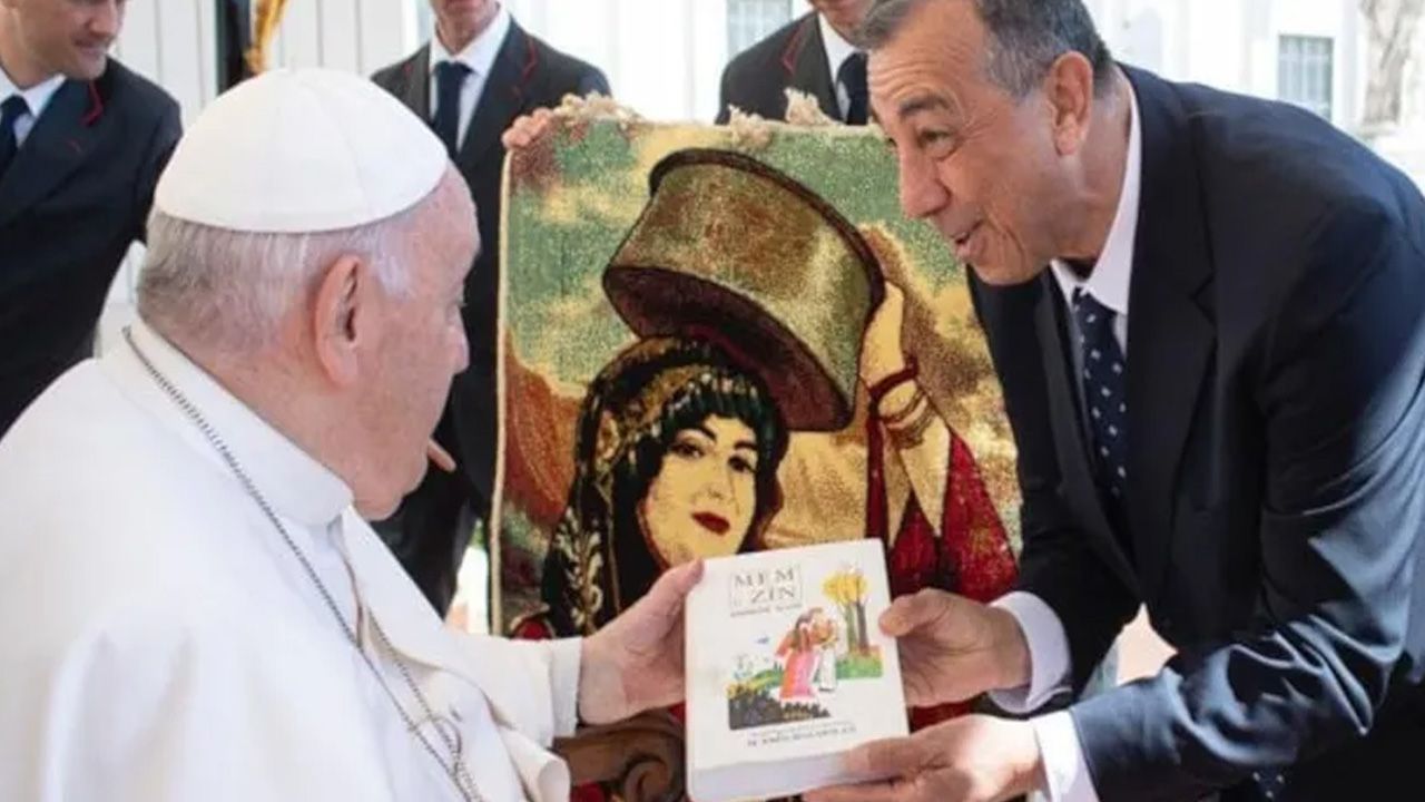 HDP'li Abdullah Demirbaş, Papa'yı ziyaret etti