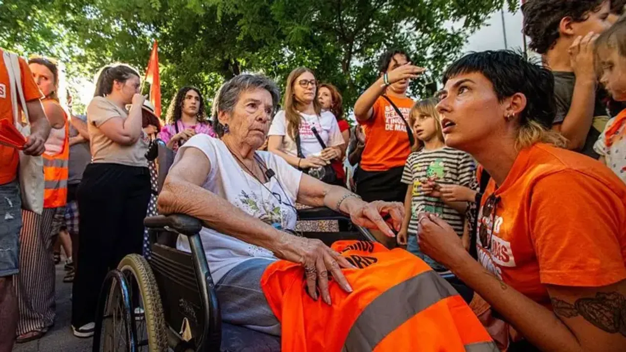 İspanya'da konut krizinin sembolü yaşlı kadın hayatını kaybetti