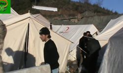 Cihatçıların silah ve mühimmat dolu çadırları Türk Kızılayı’ndan