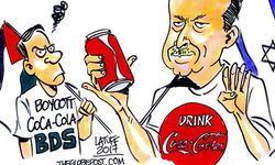 Latuff çizdi: Coca Cola’nın Türkiye’deki yeni reklam yüzü Erdoğan