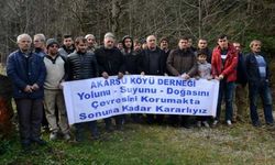 Maçka'da HES isyanı: Köyümüze dokunmayın deremiz özgür aksın