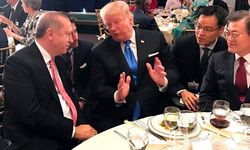 Erdoğan ve Trump yemekte bir araya geldi