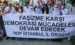 HDP Bakırköy ilçe binasına yapılan saldırı protesto edildi