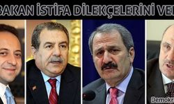 Bakanlar Başbakan'a istifalarını sundu iddiası