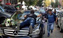 Düğün konvoyunun önünü kesene para cezası