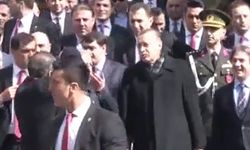 Erdoğan'a 'Hoşgeldin Allah'ın elçisi' tezahüratı