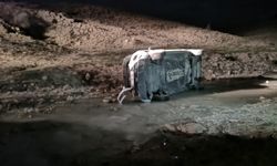 Hozat’ta şarampole yuvarlanan araçtakilerin kimlikleri şaşırttı