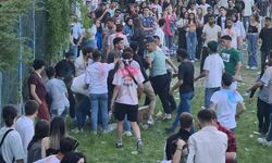 Gençlik festivalinde 'yan bakma' kavgası
