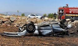 Hatay'da otomobil takla attı, 4 kişi hayatını kaybetti