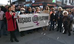 Hiranur Vakfı'ndaki çocuk istismarı Kuşadası'nda protesto edildi