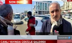 Halk TV ekibine canlı yayında çekiçli saldırı: Hükümete bir şey söylemeyeceksiniz