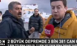 Habertürk canlı yayında Erdoğan'a tepki gösteren depremzedenin sesini kesti