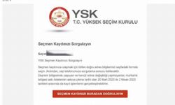 Seçmen kaydınız için sakın bu linke tıklamayın