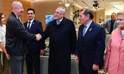 Mehmet Ağar Azerbaycan'da ortaya çıktı: Aliyev ile aynı karede