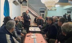 MHP'li başkan ve AKP aday adayından camide seçim etkinliği