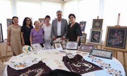 İzmir Güzelbahçe'de kadın emeği beğeni topladı