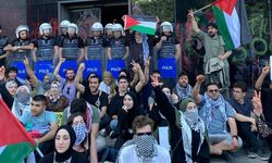 Filistin için Bin Genç grubundan SOCAR'a protesto