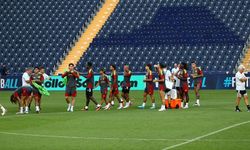 Roma, Fenerbahçe maçı için antrenmanda