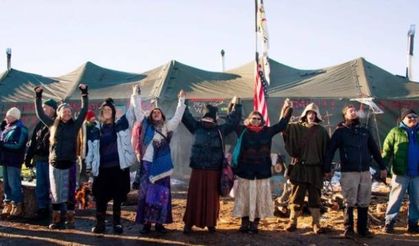 ABD'de yerlilerin çevre protestosu