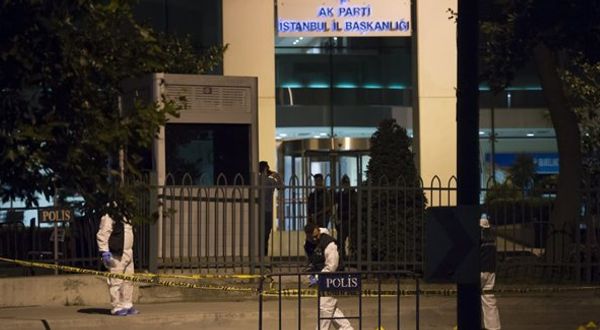AK Parti İstanbul İl Merkezi'nde patlama