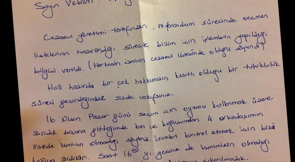 Elazığ Cezaevi'nde “Hayırcı” 60 mahkuma oy kullandırılmadığı iddia edildi