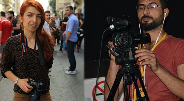 Gözaltına alınan Dihaber muhabirleri Eser ve Oruç serbest bırakıldı