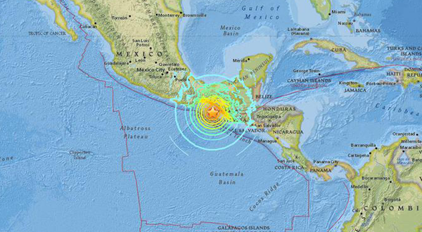 Meksika’da deprem: 6 ülkeye tsunami uyarısı