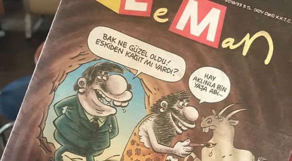 Kağıt krizinin vurduğu mizah dergisi 'Cep LeMan' olarak çıktı